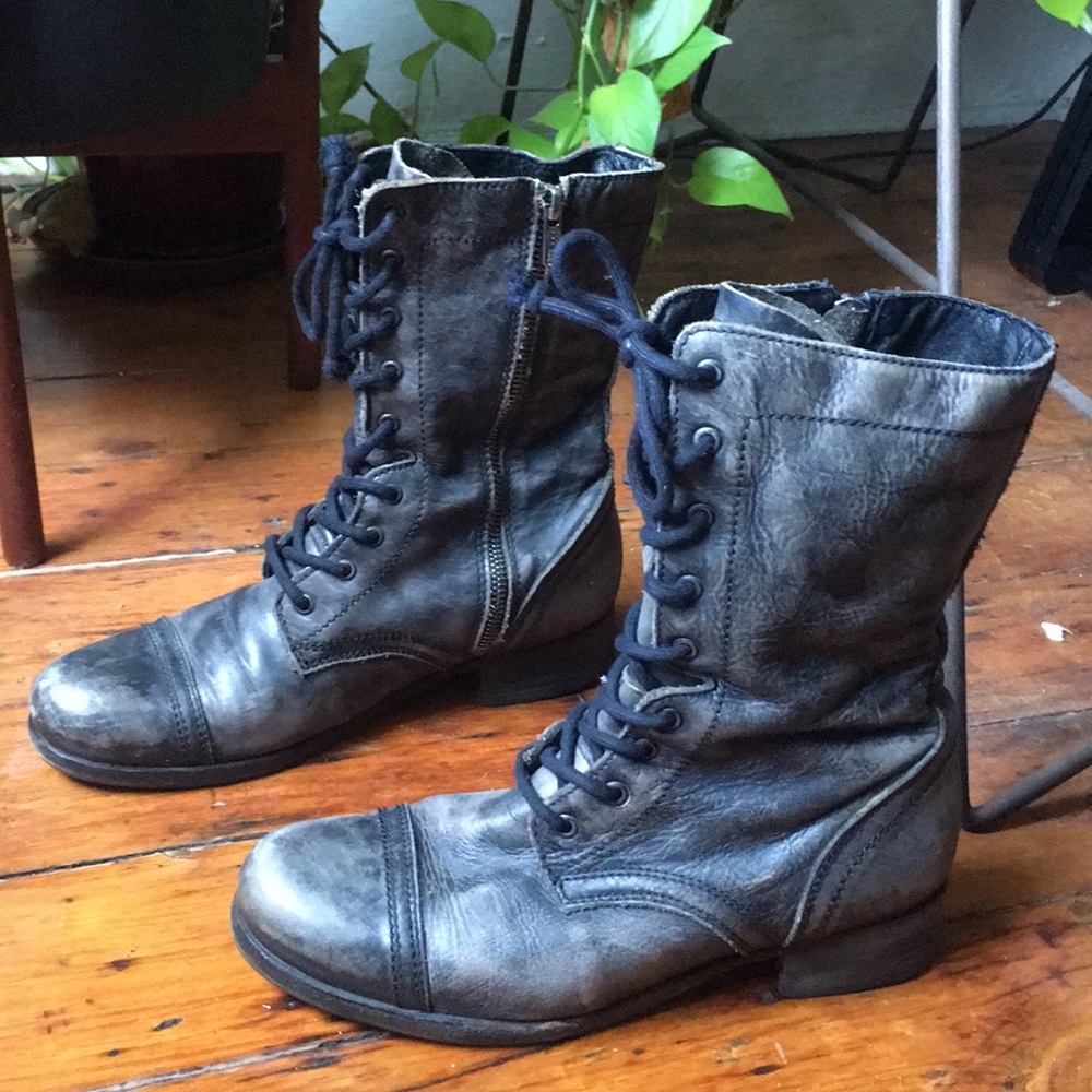 All Saints Jacks Place Moto boot (distressed look)